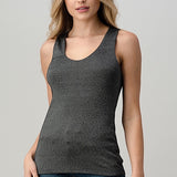 Garment Dyed Double Layered Tank, Hashttag