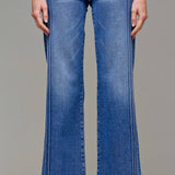 Hidden Jeans - Happi Mid Rise Comfort Flare with Pin Tuck