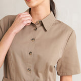 LUCKY ME WOVEN MIDI DRESS,  Flying Tomato