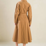 CHARMING DECISION WOVEN MIDI DRESS, Flying Monkey (online only)