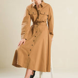 CHARMING DECISION WOVEN MIDI DRESS, Flying Monkey (online only)