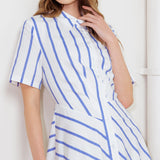 YOU HAD ME AT WOVEN MIDI DRESS, Flying Tomato (online only)