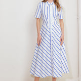 YOU HAD ME AT WOVEN MIDI DRESS, Flying Tomato (online only)