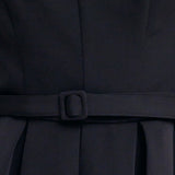 BLACK TIE MUSE WOVEN MIDI DRESS , Flying Tomato (online only)