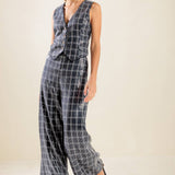 TRAVELING FAR NAVY SEQUIN PANTS, Flying Tomato