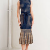 SMOOTH WEIGHTED FEEL KNIT MIDI DRESS , Flying Tomato (online only)