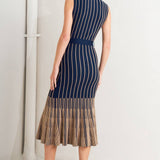 SMOOTH WEIGHTED FEEL KNIT MIDI DRESS , Flying Tomato (online only)