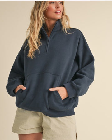 Cozy Fleece Pullover, Kimberly C