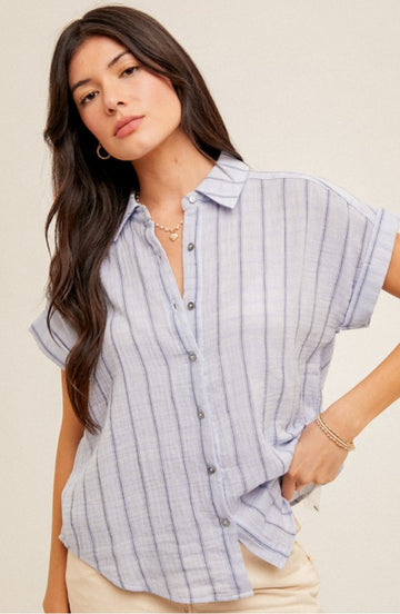 Button Down Shirt, by Hem and Thread