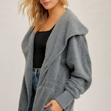 Cozy Fleece Hoodie, by Hem and Thread