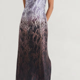 Sleeveless Column Maxi dress by LUXELY
