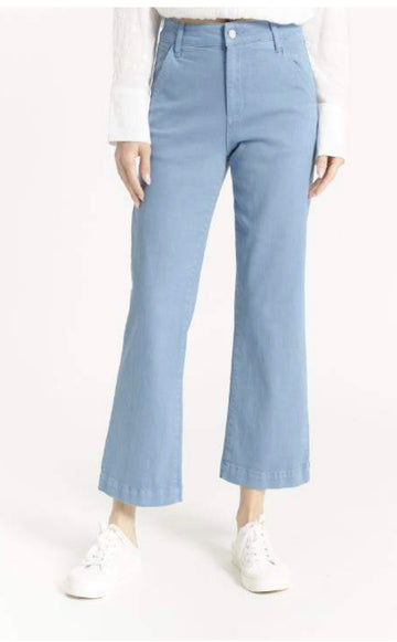 Twill Crop Flare Pant, by OAT