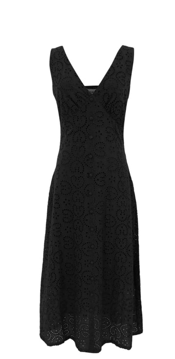 Crista Woven dress, by Frnch (Black)