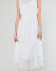 White Sleeveless Dress, Current Air