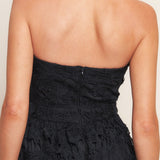 CAREFREE NIGHTS BLACK LACE MIDI DRESS, Flying Tomato