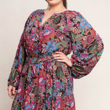 FLORAL BLISS WOVEN MINI DRESS , Flying Monkey (online only)