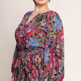 FLORAL BLISS WOVEN MINI DRESS , Flying Monkey (online only)