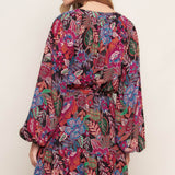 FLORAL BLISS WOVEN MINI DRESS , Flying Monkey (online only)