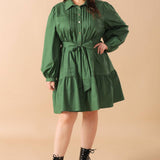 AESTHETIC POSE WOVEN MINI DRESS, Flying Tomato