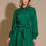 AESTHETIC POSE WOVEN MINI DRESS, Flying Tomato