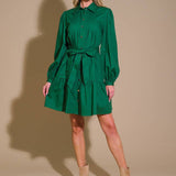 AESTHETIC POSE WOVEN MINI DRESS, Flying Tomato