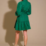 AESTHETIC POSE WOVEN MINI DRESS, Flying Tomato