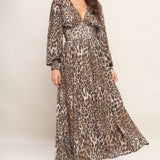 DESERT WALTZ WOVEN MIDI DRESS , Flying Tomato (Online only)