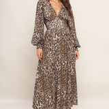 DESERT WALTZ WOVEN MIDI DRESS , Flying Tomato (Online only)