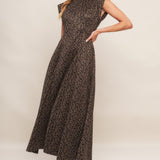 URBAN JUNGLE GLAM SUEDED KNIT MIDI DRESS, Flying Tomato (Online only)