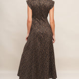 URBAN JUNGLE GLAM SUEDED KNIT MIDI DRESS, Flying Tomato (Online only)