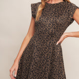 URBAN JUNGLE GLAM SUEDED KNIT MIDI DRESS, Flying Tomato (Online only)