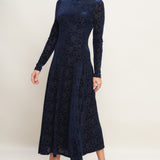 VELVET GALAXY CHARM MIDI DRESS, Flying Tomato (online only)