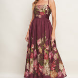 SECRET GARDEN ROMANCE WOVEN ANKLE DRESS, Flying Tomato