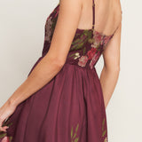 SECRET GARDEN ROMANCE WOVEN ANKLE DRESS, Flying Tomato