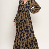 MIDNIGHT MOSS WOVEN JACQUARD MAXI DRESS, Flying Monkey (online only)