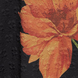 ART NOUVEAU BLOOM WOVEN MIDI DRESS , Flying Tomato (online only)