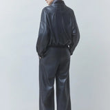 Danao Faux Leather Jacket, by Suncoo