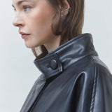 Danao Faux Leather Jacket, by Suncoo