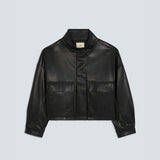 Danao Faux Leather Jacket, by Suncoo