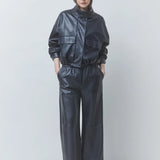 Danao Faux Leather Jacket, by Suncoo