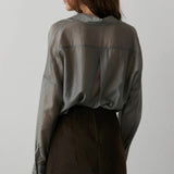 Crescent- Jamey Wool Blend Wrap Skirt
