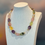 Vibrant Crystal Necklace, by Zhanna