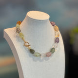 Gemstone Crystal Necklace, by Zhanna