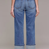 Hidden, Medium Wash Cuffed Jeans