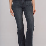 Happi Patch Pocket Flare, by Hidden
