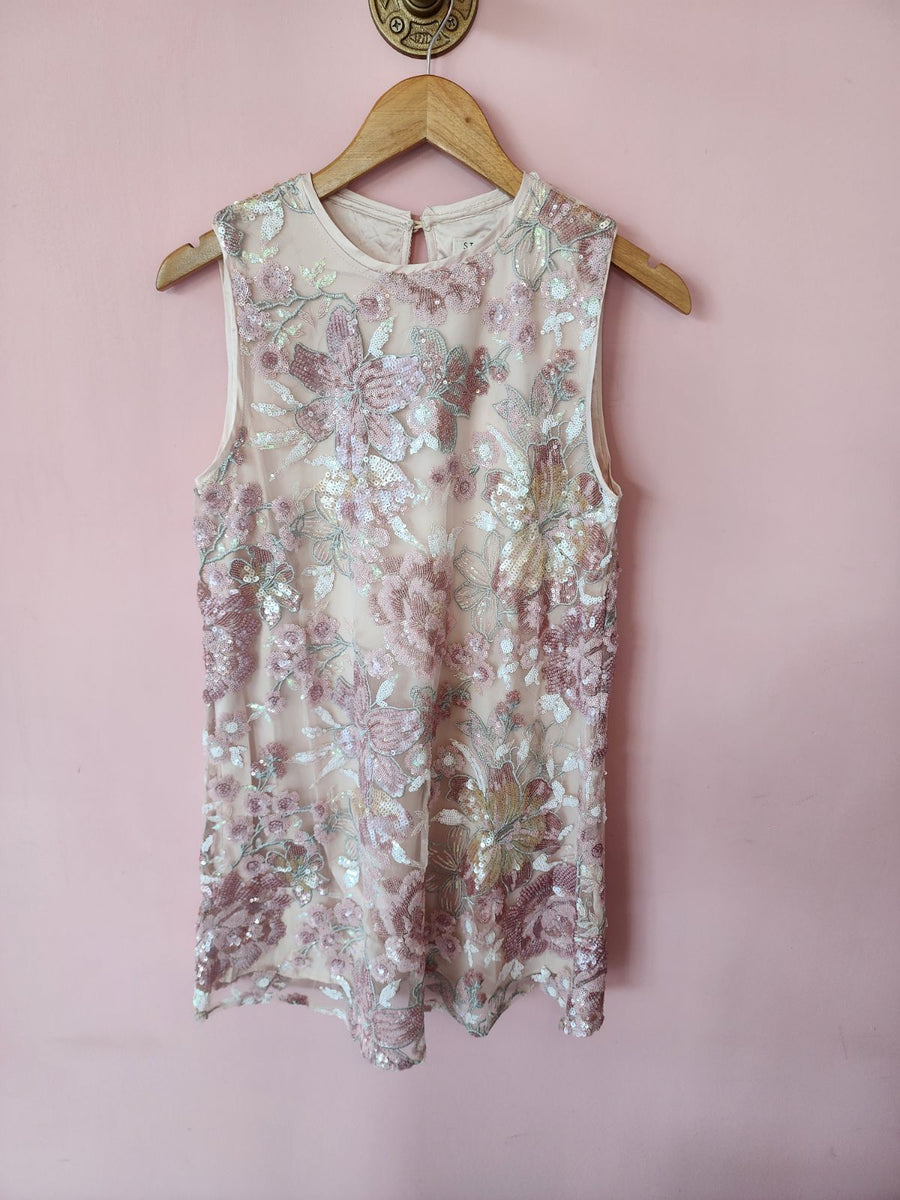 Multi Floral Dress in Pink by Storia