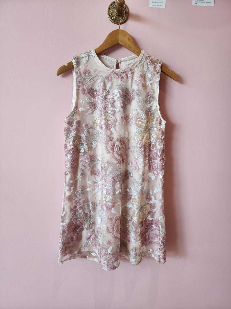 Multi Floral Dress in Pink by Storia