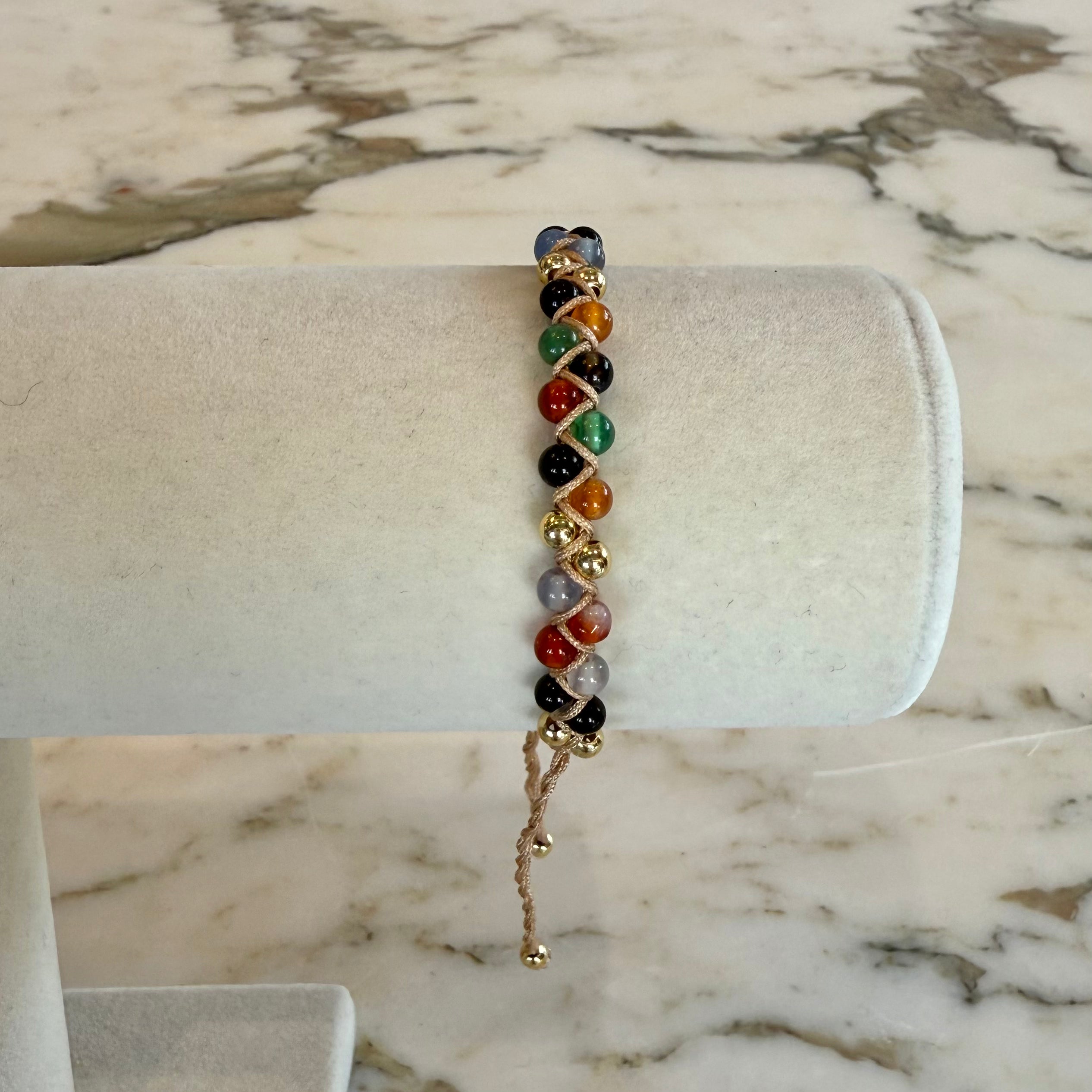Handmade Genuine Gemstone Bracelet