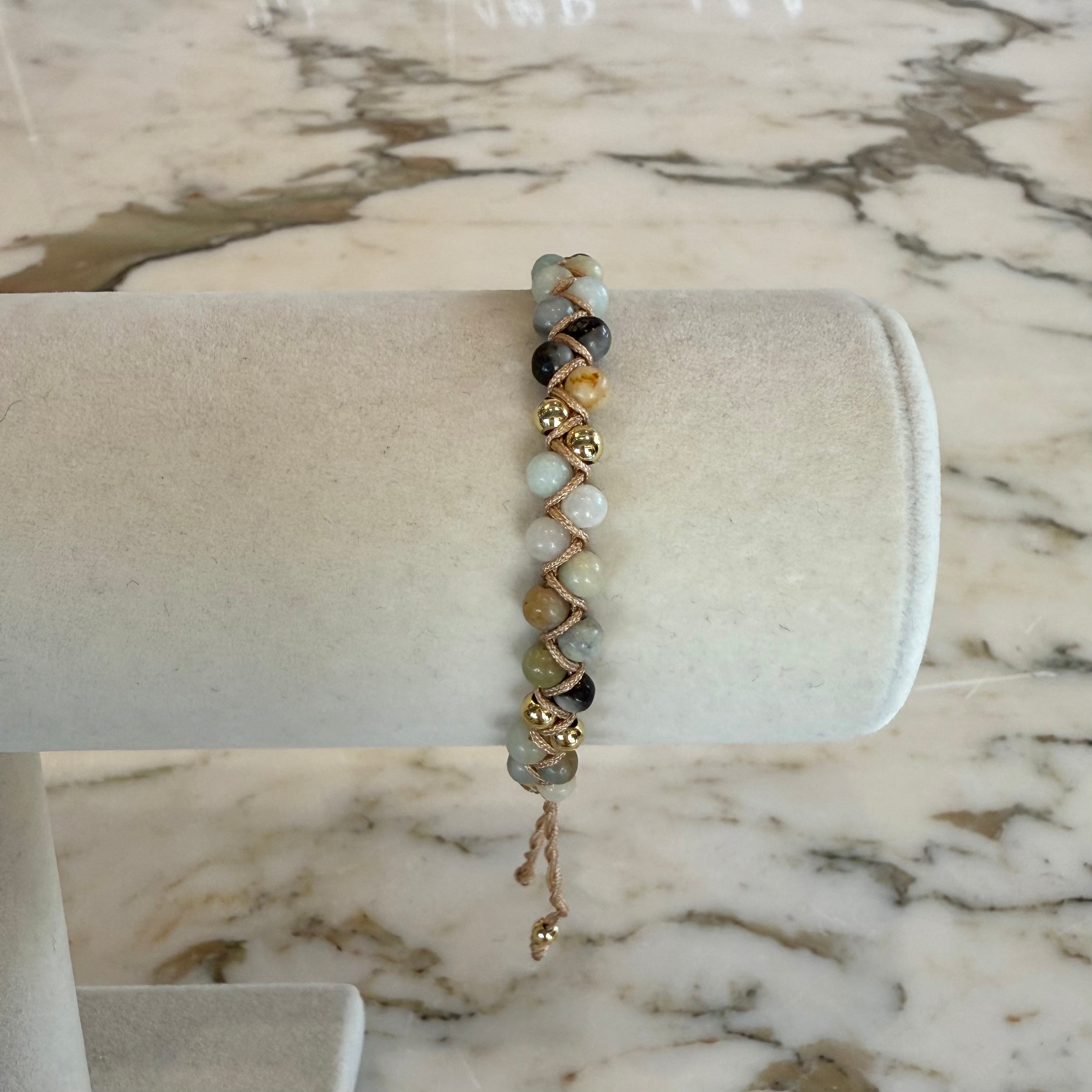 Handmade Genuine Gemstone Bracelet