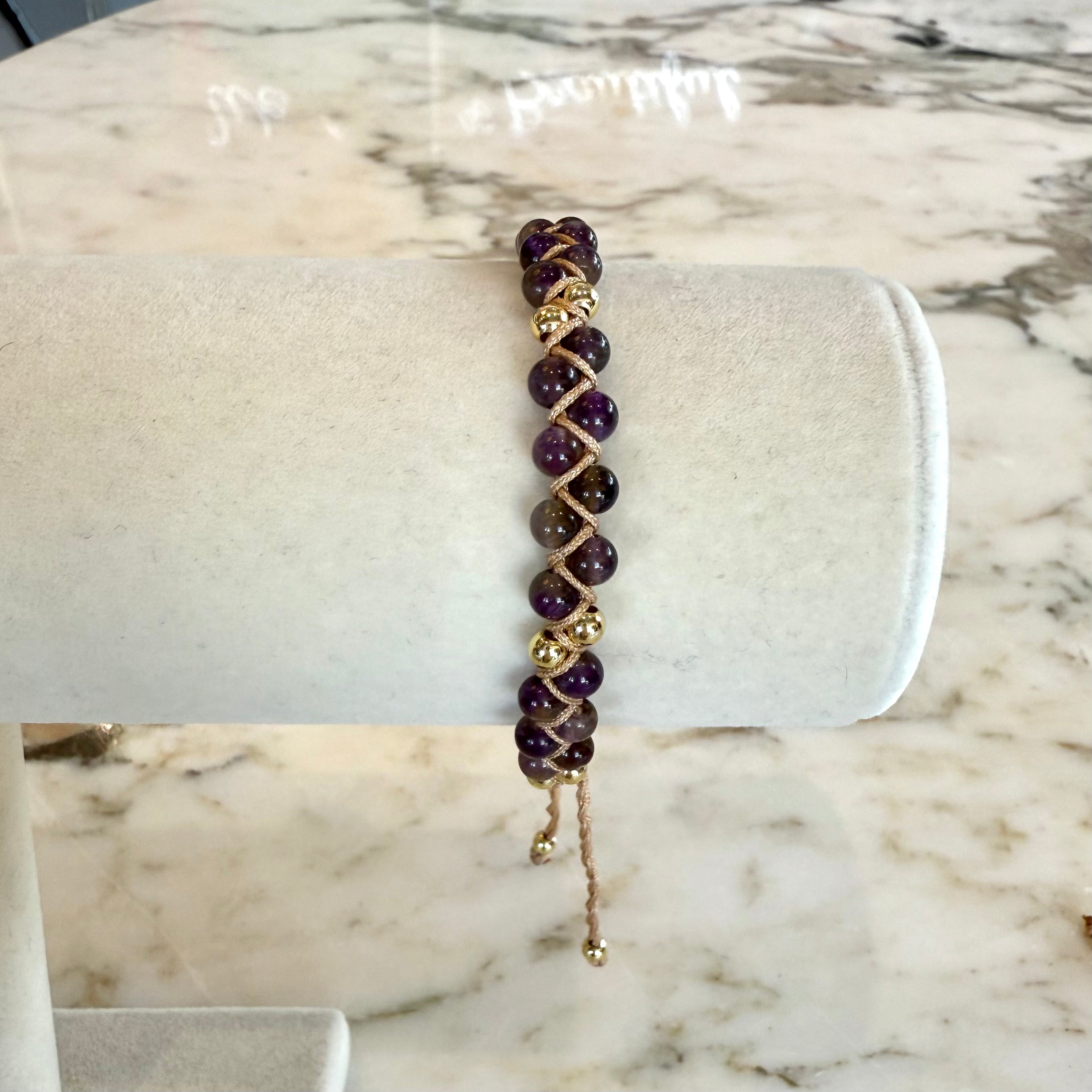 Handmade Genuine Gemstone Bracelet